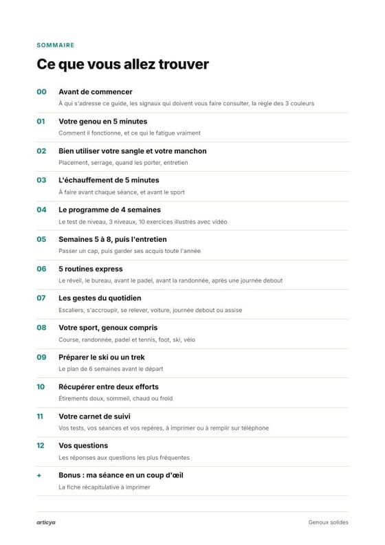 Page 1 du guide en aperçu
